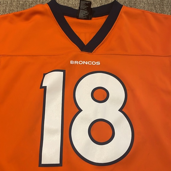 NFL Team Apparel Broncos Peyton Manning #18 Jersey - Picture 4 of 8